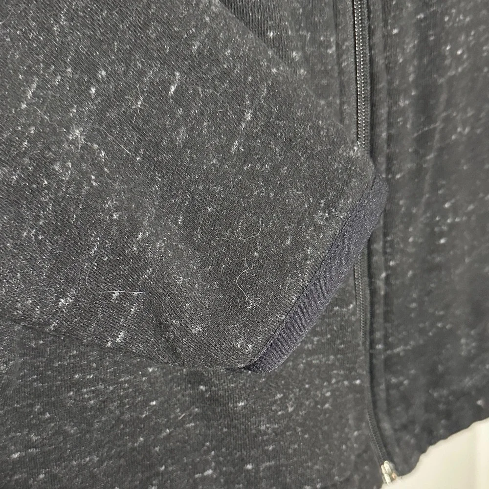 Apt. 9 Men's Black Full Zip Lightweight Hooded Jacket